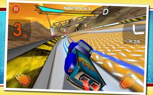 Скриншот Retro Future Racing
