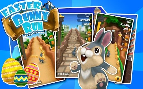 Скриншот Easter Bunny Run