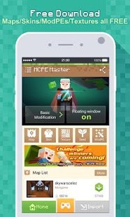 Скриншот Master for Minecraft Launcher (MCPE Master)