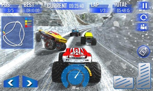 Скриншот Snow Racing Monster Truck 17