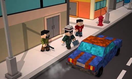 Скриншот Blocky City Sniper 3D