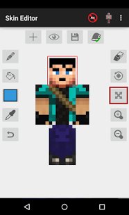 Скриншот Skin Editor for Minecraft