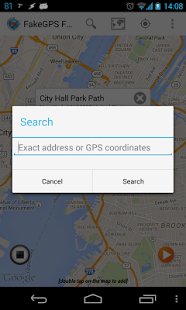 Скриншот Fake GPS Location Spoofer Free