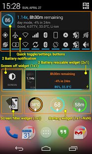 Скриншот 2 Battery Pro