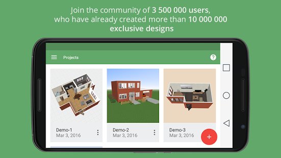 Скриншот Planner 5D - Планировщик домов и интерьера