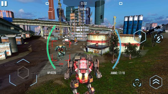 Скриншот Robot Warfare: Battle Mechs
