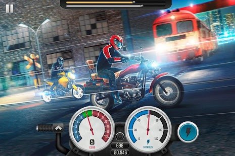 Скриншот Top Bike: Racing & Moto Drag