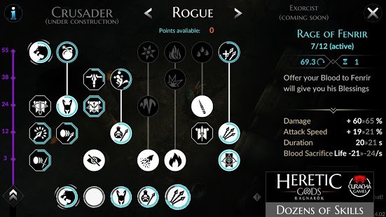 Скриншот Heretic gods: Ragnarok