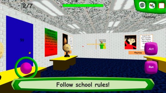 Скриншот Baldi's Basics in Education