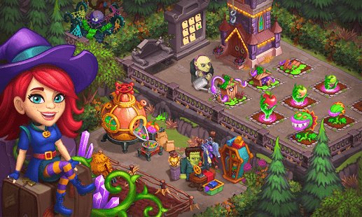 Скриншот Monster Farm: Ферма - Хэллоуин в Городке Монстров