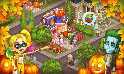 Скриншот Monster Farm: Ферма - Хэллоуин в Городке Монстров