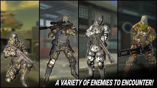  Fire Sniper Combat: FPS 3D Shooting Game