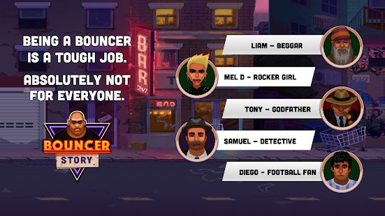 Скриншот Bouncer Story