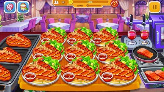 Скриншот Cooking Frenzy: безумная игра о сумасшедшем поваре