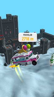 Скриншот Crash Delivery! Smashing flying car!