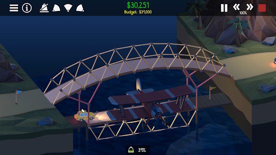 Скриншот Poly Bridge 2