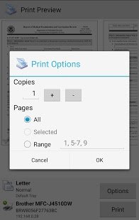 Скриншот Mobile Print - PrinterShare