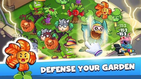 Скриншот Merge Plants: Zombie Defense