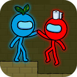 Иконка Red and Blue Stickman: Animation Parkour