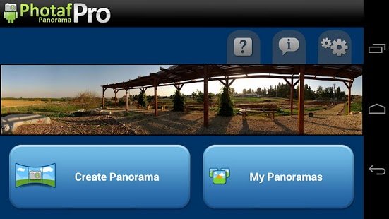 Скриншот Photaf Panorama Pro