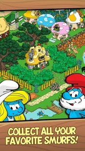 Скриншот Smurfs' Village