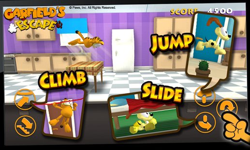 Скриншот Garfield's Escape
